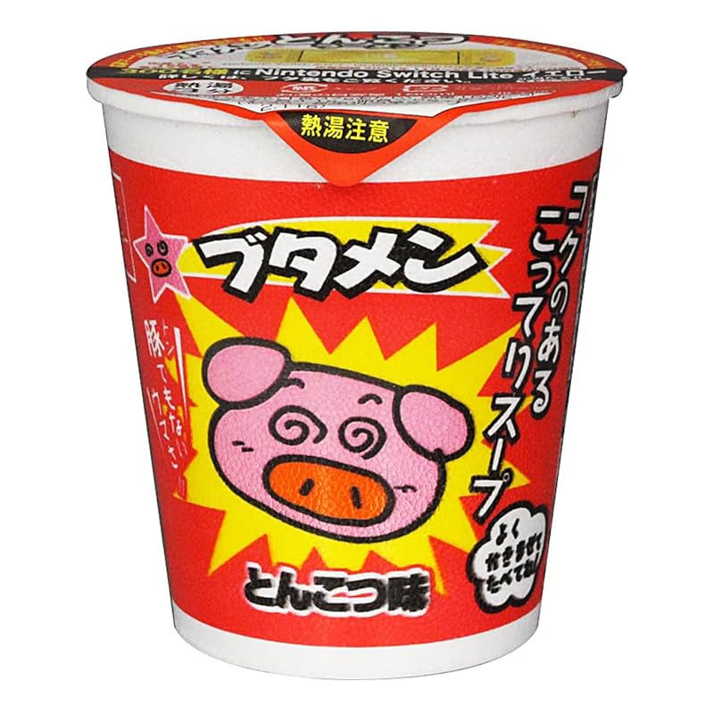 

[Official] Butamen Tonkotsu 37g x 15 pieces mini cup noodles Buy for adults Dagashi snack company