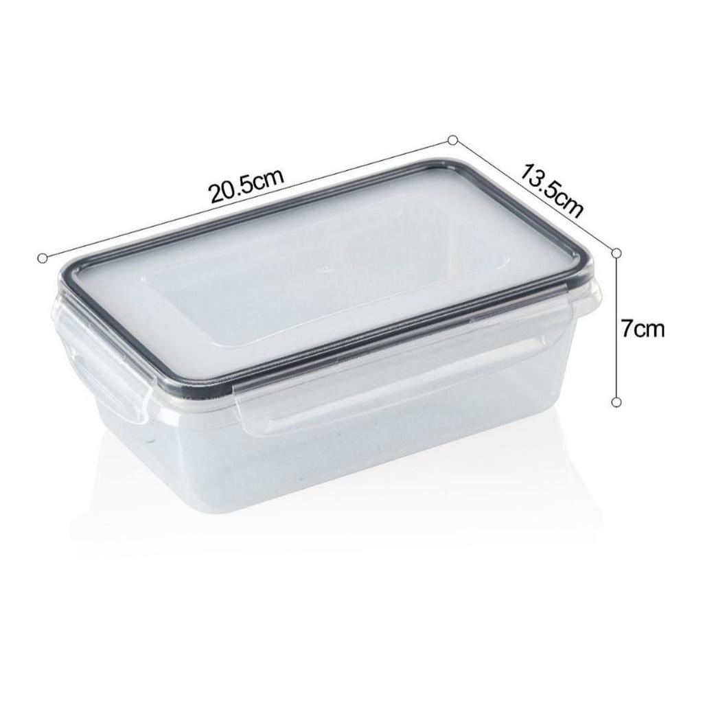 Kitchen Refrigerator Transparent PP Plastic Food Storage and Preservation Box