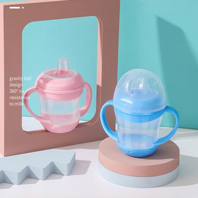 Wasserbecher mit Entenschnabel-Mund-Design, auslaufsicher, tragbare Trinkflasche für Kleinkinder für den Außenbereich