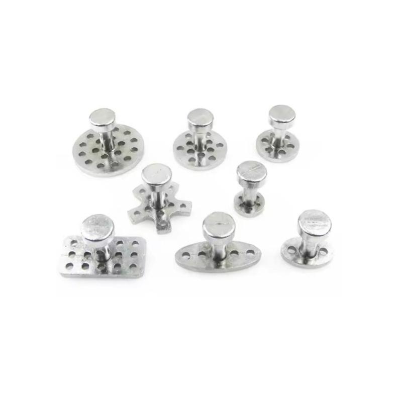 

8PCS Professional Dents Puller Aluminum Pulling Discs Simple Operate for Car Truck SUV Auto Body Dents Repair Tool 1