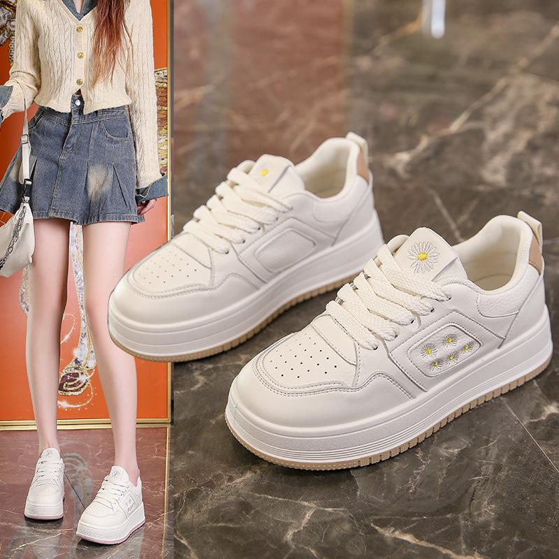 Fashion 2024 Autumn New Candy Color Women’s Sneakers Comfortable Versatile Student Skate Shoes Casual Fashion Ladies Platform Shoes