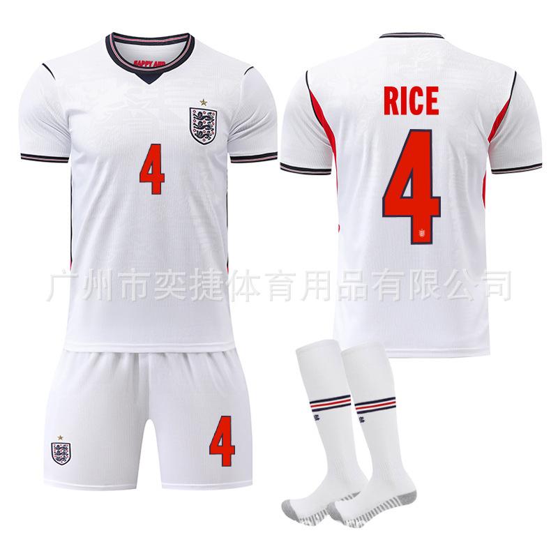 2627 World Cup England Main Jersey No. 9 10 Bellingham No. 20 Football Jersey Adult Children Cross-border Out