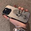 Luxury Angel Death Demon Phone Case For IPhone 17 Pro Max 16 Pro Max 15 14 13 11 12 Mini Xs X Xr 7 8 Plus Se Color Silver Cover
