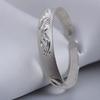 Pure Silver S999Bracelet Sterling Silver Bracelet Women's Open Bracelet The size can be adjusted freely A holiday gift for mom