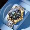 Fashion Starry Sky Van Gogh Men Quartz Watches Date Waterproof Luminous Small Three Pin Exquisite Men's Business Watches