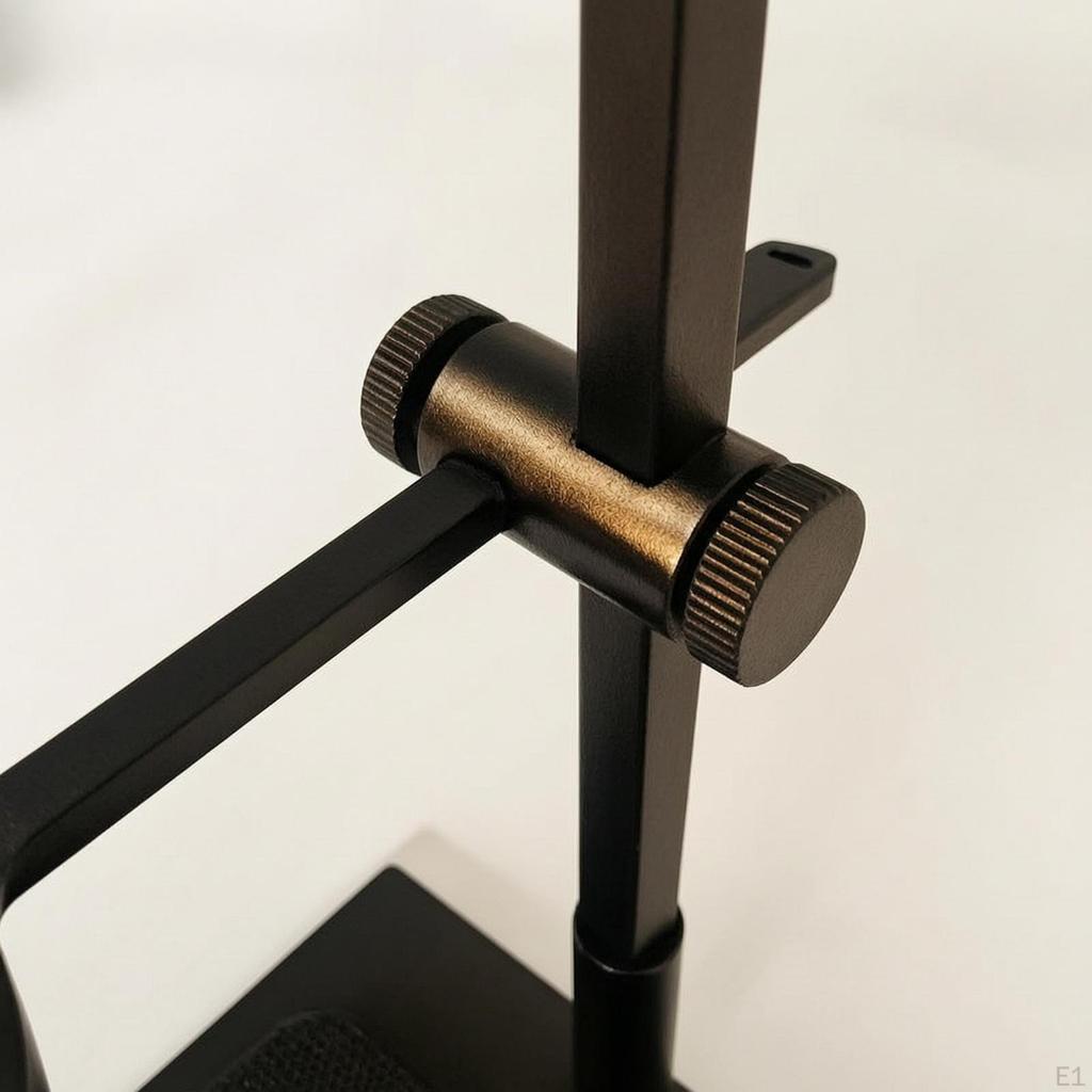 Iron Stand with Circular Holder Minimalist for Tabletop, Shelf