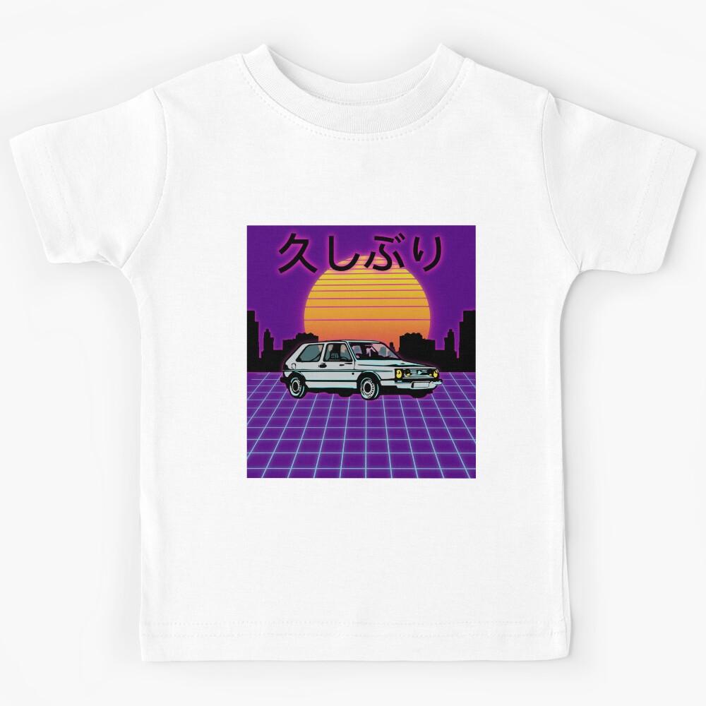 Vaporwave aesthetic japanese style Kids T-Shirt 130