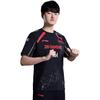 T-shirt à manches raglan Li Ning Collection Vie Sportive Unisexe Noir Saison 2024 Équipe JDG ATSU649-1