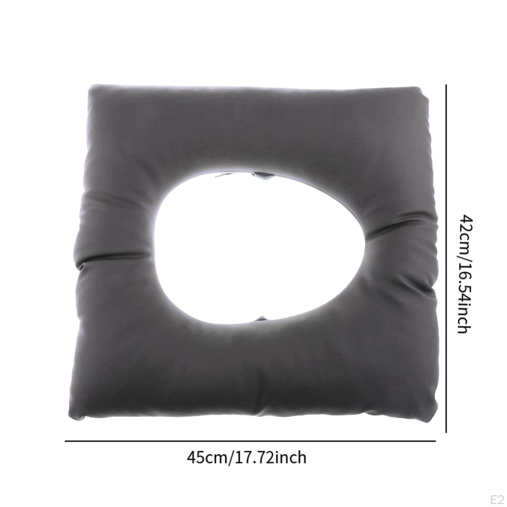 Pokrowiec na deskę sedesową, Uniwersalna poduszka, Krzesło toaletowe przyłóżkowe dla niepełnosprawnych