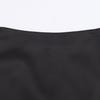 Women's Retro High-Waisted Lace Trim Midi Bodycon Skirt