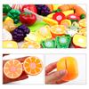 Children Kitchen Pretend Play Set Simulation Cutting Fruit Vegetable Food Cooking Miniature Thing Interactive Girl Kid Gift Toy