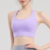 Advanced Professional Training Clothes, Running Sports Underwear, Yoga, Outdoor Cycling, Sweat Absorbing, Breathable Integrated Simple Bra