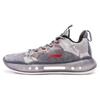 New Aape X LiNing YuShuai 14 Boom Low Cushioning Wear Resistant Low Top Basketball Shoes Men's Haze Gray ABAR123-4