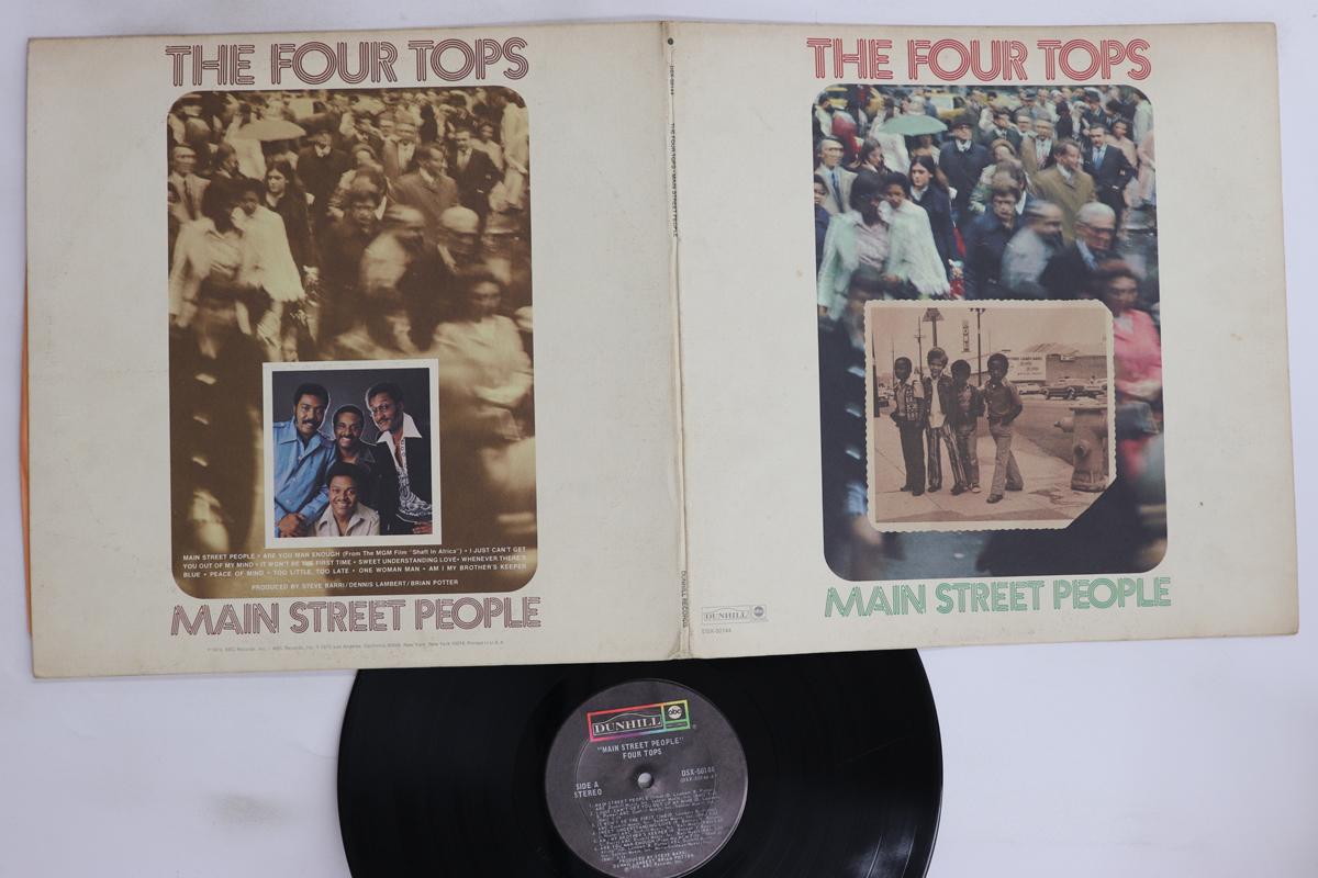 

Виниловая пластинка FOUR TOPS - Main Street People DSX50144 ABC DUNHILL 1973 США Соул/Фанк Б/У