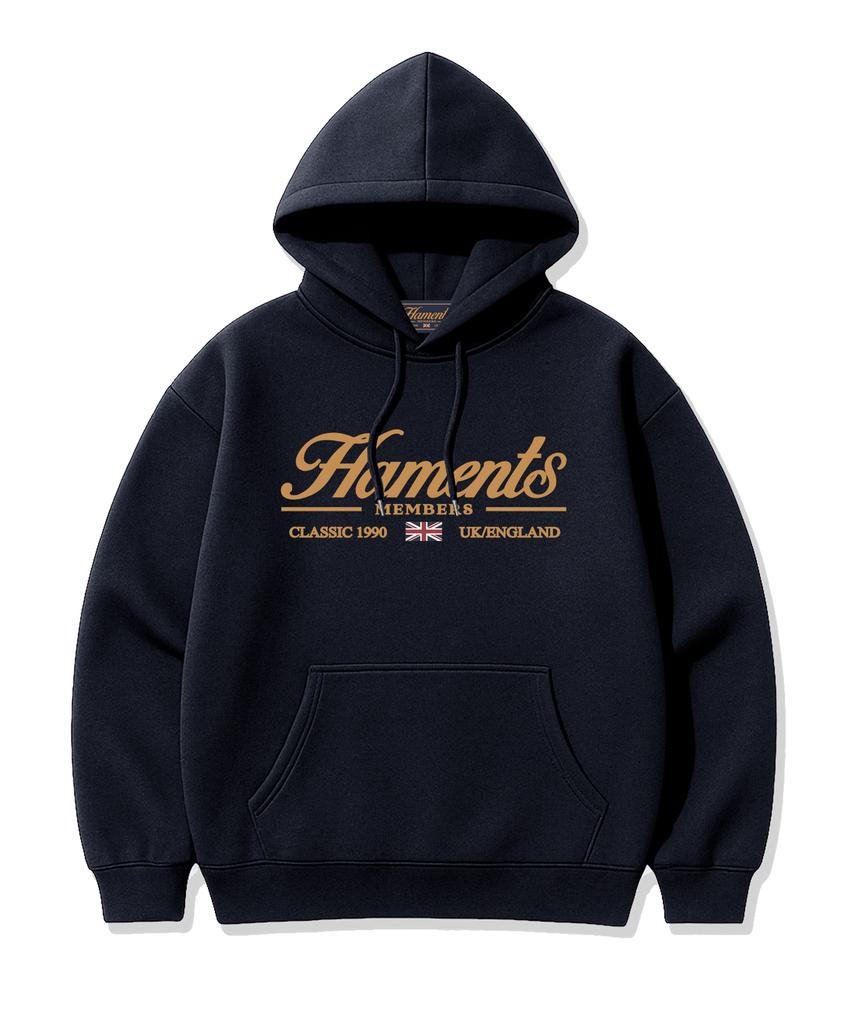 Haments Classic Members Logo Hoodie Navy