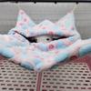 Small Pet Sleeping Bag Comfortable Hamster Hammock Hanging Bed Easy Install Washable Warm Nest for Guinea Pig Chinchilla Ferret