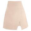 Plus Size High Waist Slimming Irregular Bodycon Skirt - Sexy Tummy-Concealing Slit Skirt for Women (Spring/Summer)