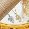 Pearl Star River Necklace Versatile High-end Light Luxury Collarbone Chain Moon Star Micro Inlaid Jewelry