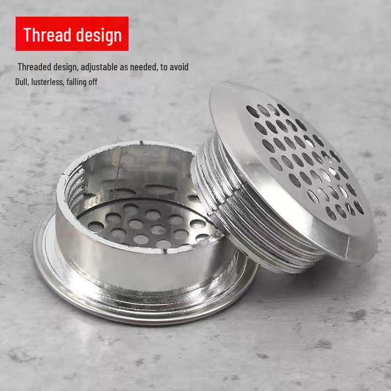 Double-sided Stainless Steel Ventilation Mesh Plug for Cabinet Heat Dissipation and Shoe Exhaust