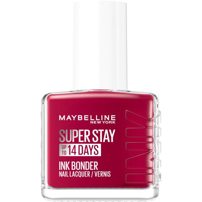 Maybelline New York - Superstay Ink Bonder - Vernis à Ongles - Teinte: 501 ROUGE LACQUÉ