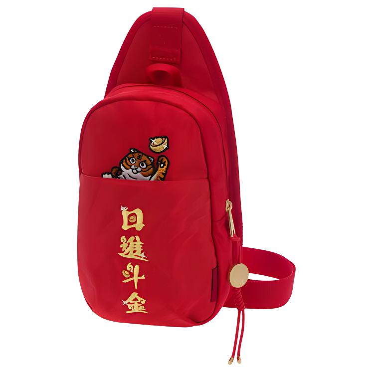 

Новая коллекция LiNing Sports Life, полиэстеровая сумка-слинг, на одно плечо, кроссбоди, поясная сумка, обычная, унисекс, красная ABDS030-2 16.0*6.1*25.9CM