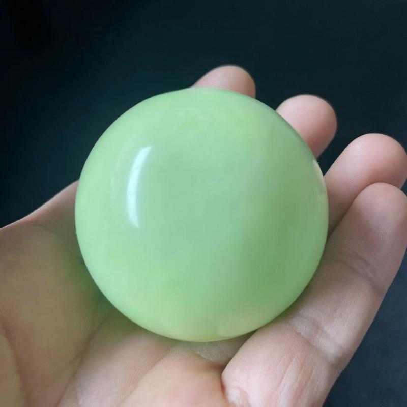 Флюорит, светящийся жемчуг, грубый камень, светящийся шар, светящийся камень, хрустальный шар, украшение, креативный подарок Light yellow
