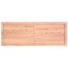 VidaXL Wall Shelf Light Brown 140x50x6cm Solid Treated Oak Wood 363705