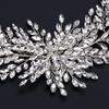 2022 Handmade European Style Bridal Glass Headband - Elegant Wedding Crown Hair Accessory