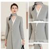 Women's Professional Wool Blend Mid-Length Coat