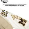Tide Brand AC Milan Embroidery Leather Sleeve Baseball Jacket