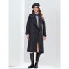 Betu Women's 2025 Winter Pure Wool Structured Overcoat