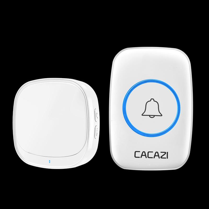 

Katia s Long-Range Wireless Waterproof Doorbell with Remote Control білий