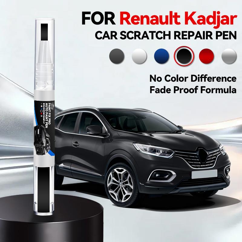 Für Renault Kadjar Autolack Reparaturstift Ausbesserungsstift Kratzerentferner DIY Auto Zubehör Weiß QYA Blau RPR Schwarz GNE Braun Rot NNP