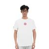 Puma Pattern Design Breathable Skin-Friendly Round Neck Short Sleeve T-Shirt Unisex Tops White 630174-02