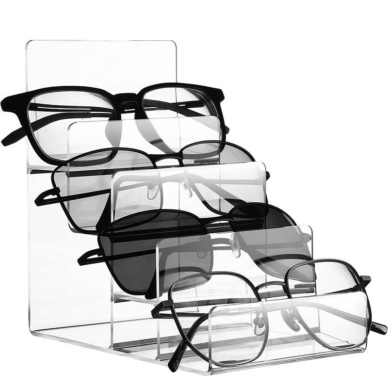 Transparenter Acryl-Displayständer für Geldbörsen, Brillen, Masken und Taschen