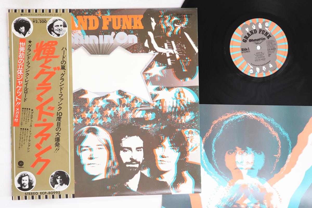 

LP Пластинка GRAND FUNK - Shinin On ECP80995 CAPITOL 1974 Япония Оби Рок Б/У