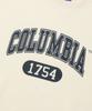 COLUMBIA UNIVERSITY 1754 Arch Logo Fleece Sweatshirts Cream