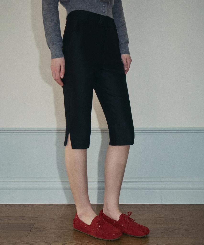 Aueonoseuteljia 90S Capri Pants_Black(O25-Pt01)