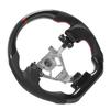 Custom Carbon Fiber Steering Wheel Nappa Perforated Leather Fit for Nissan 350z 2003 2008