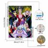 DIY Diamond Painting Villainous Character Cross Stitch Kit Mosaic Art Diamond Painting Full Circle Diamond Home Decoration