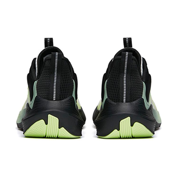 New Anta DuCi1 Anti Slip And Wear Resistant Breathable Low Top Sprint Running Shoes Men's White Green Black 912325581-3