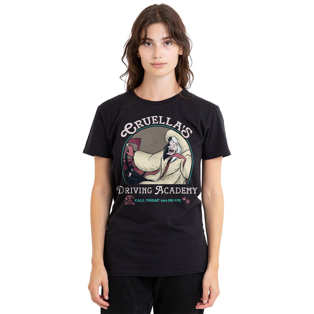 Disney Villains Unisex Adult Cruella´s Driving School T-Shirt