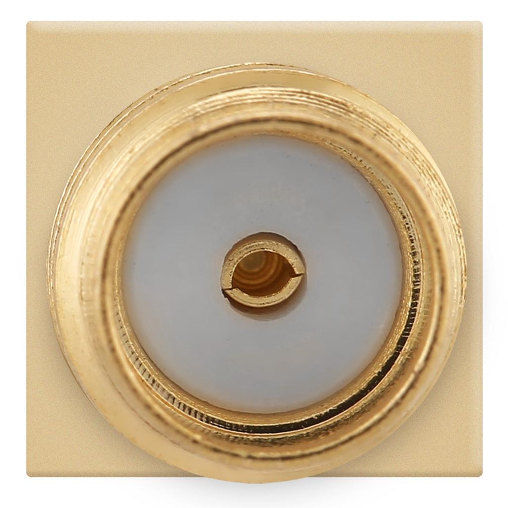 SMA Socket, 10pcs SMA Female Connector Brass SMA Female Base Socket PCB Mount 50 Ohm RF Connectors, SMA Optic Connectors