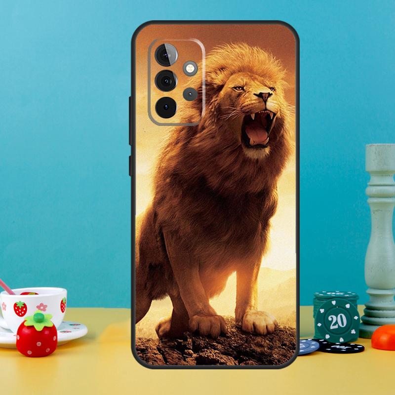 Roaring Lion Case For Samsung Galaxy A35 A26 A16 A05 A55 A15 A32 A12 A22 A52 A54 A34 A14 A56 A36 A13 A53