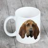 Bloodhound, Pies Św. Huberta -Kubek Ze Zdjęciem I Napisem Geometryczny Pies Art-Dog