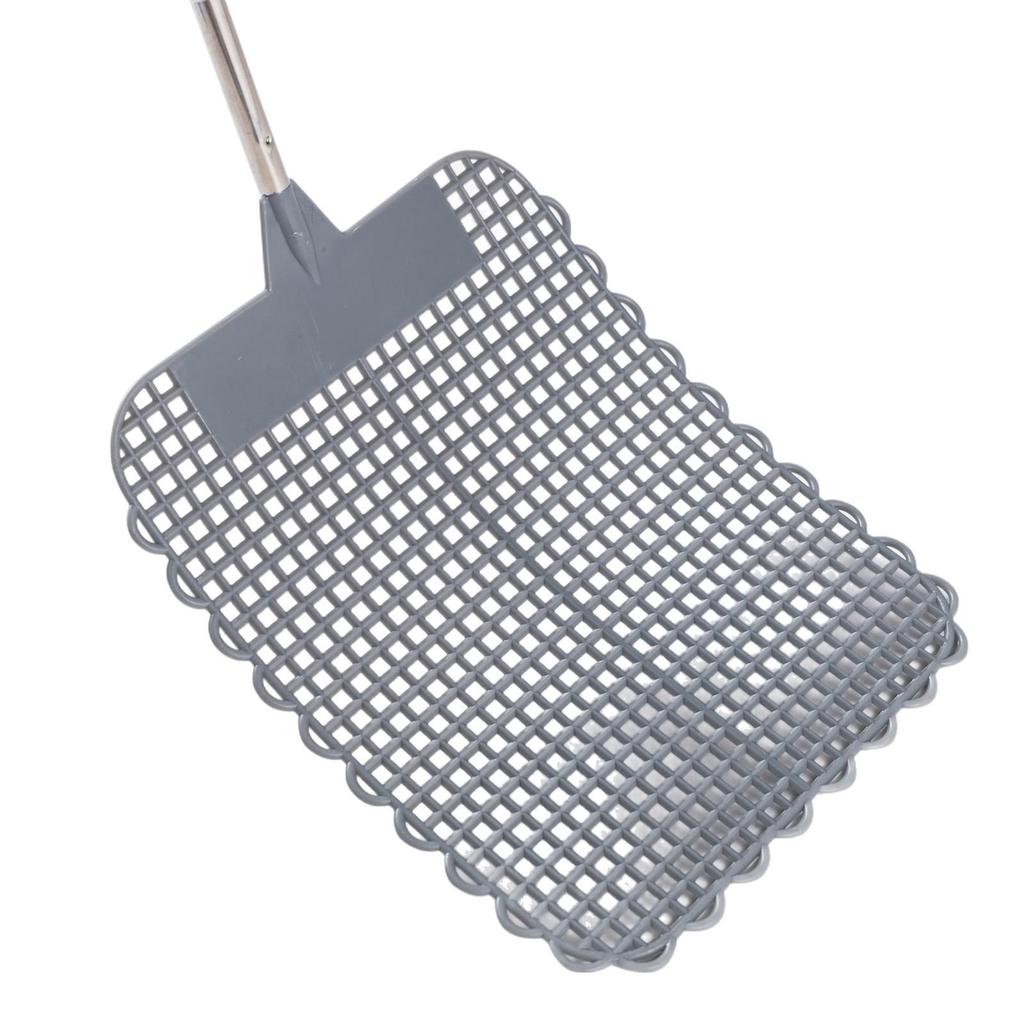 Portable Unbreakable Stainless Steel Retractable Square Fly Swatter for Household Use