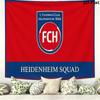 FC Heidenheim Wall Tapestry Aesthetic Wall Hanging Printed Fabric Blanket Decorative Tapestries for Bedroom Living Room Home Decor