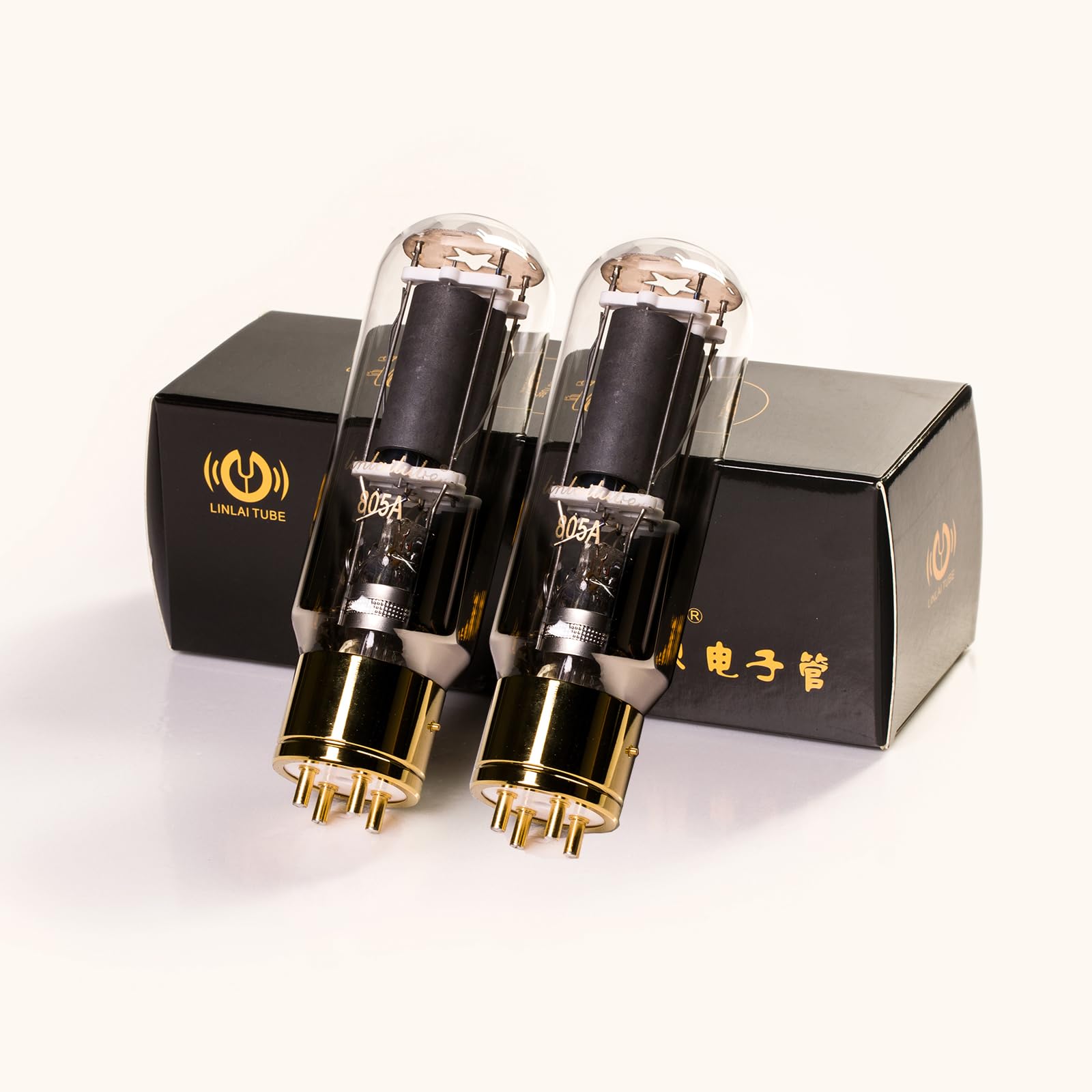 

LINLAI 805A 1 пара подходящих мощных вакуумных ламп для усилителя звука HIFI