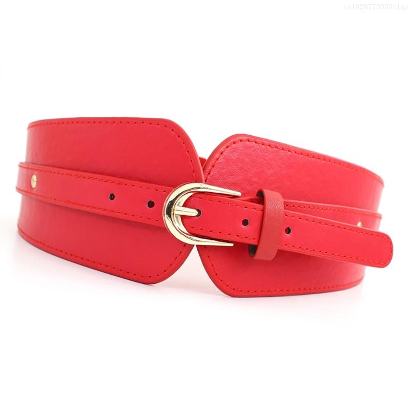 Elegant Wide Belt Fashion Stretchable Waistband Evening Wear Waist Belt for Parties and Casual Looks F0S4