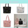 Fashionable Versatile Tote Bag For Women Stylish Autumn Winter Luxury Shoulder Bag With Butterfly Embroidery